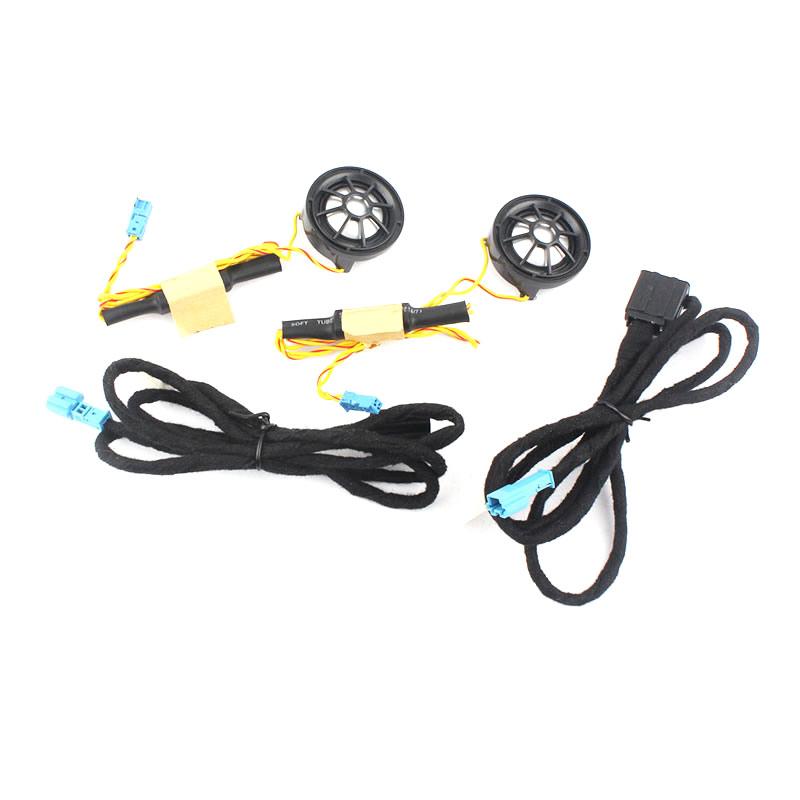 Triangle Head Speakers Car Audio Trumpet Mirror Door Trim Tweeter Speaker For Toyota Corolla 2014-2019