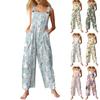 Women's Jumpsuit Printed Casual Loose Jumpsuit