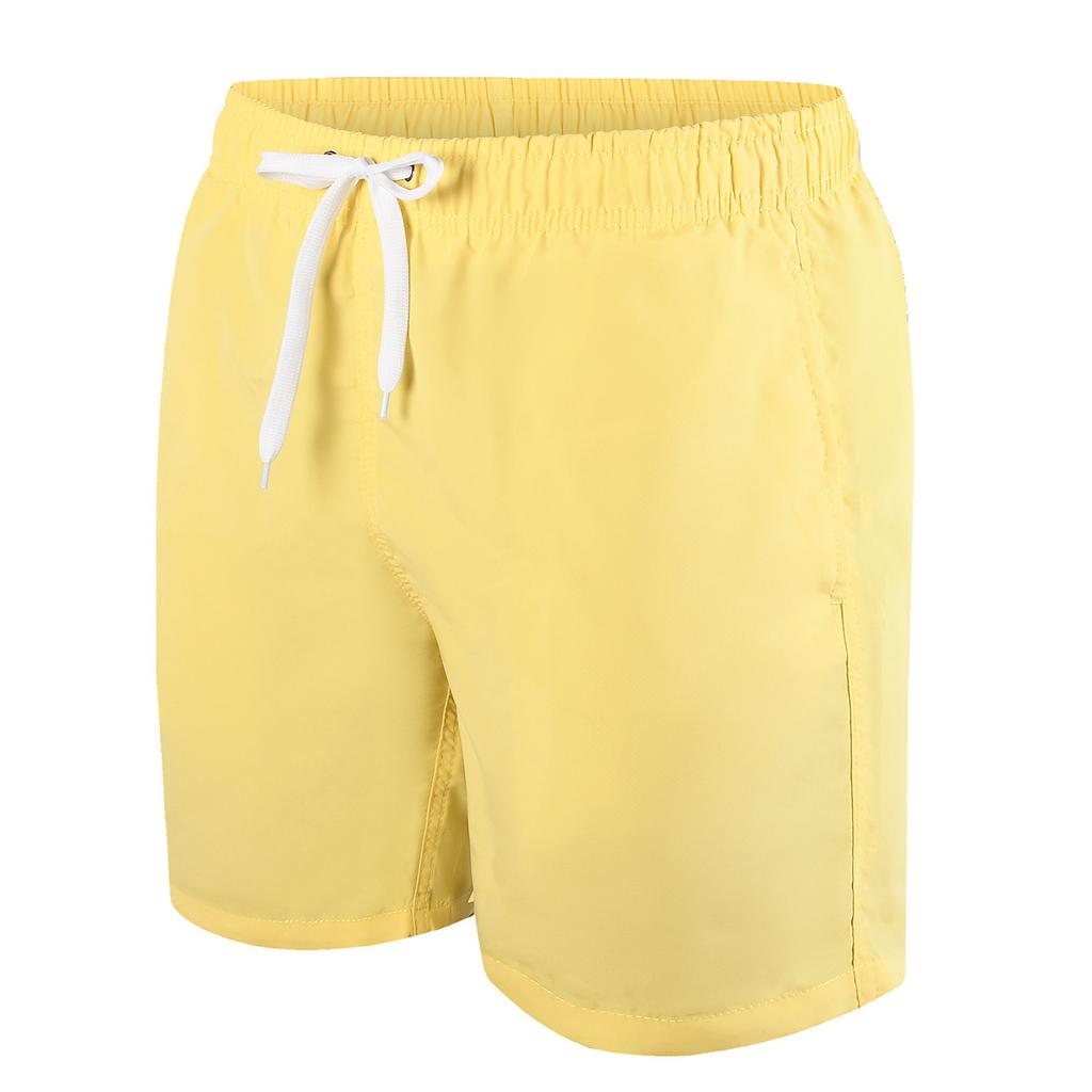 Men's Casual Pants Versatile Solid Color Loose Quick-drying Waterproof Sports Pants Shorts Large Size Swimming Trunks