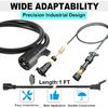 7-Way Trailer Extension Cord Wire Cable, 1 Feet 7 Way Trailer Extension Cable, Wiring Harness 7 Prong Tow Wiring Connector Cord 7 Blade Trailer