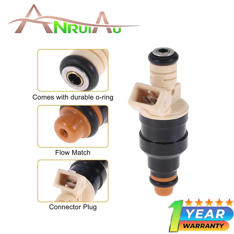 NEW 0280150705 Fuel Injectors Compatible with Ford Mustang Ranger Taurus Aerostar Bronco E-150 E-250 E-350 Thunderbird 1985-1993