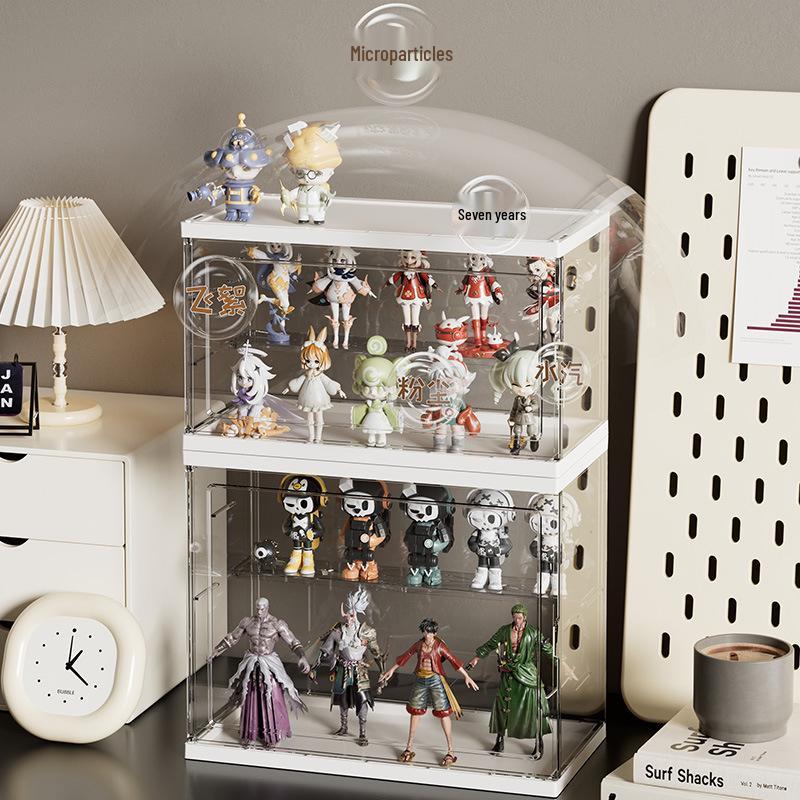 Pop Mart Acrylic Display Box for Toy Figurines and Action Figures