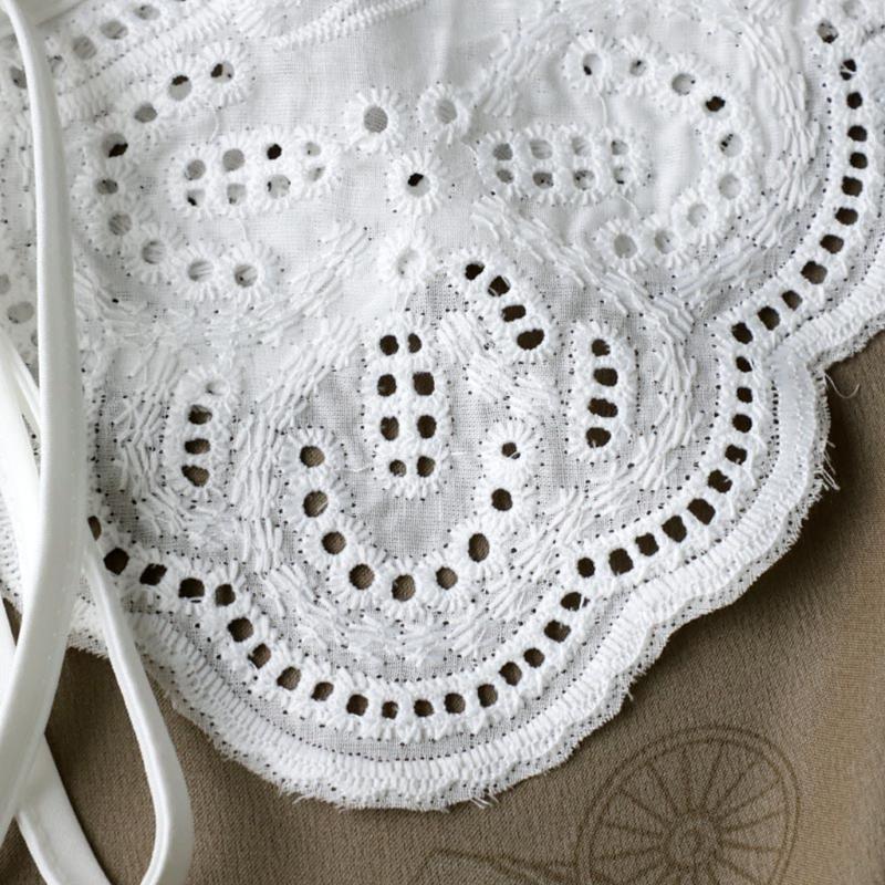 Colier cu șal mare pentru femei, guler fals fals, lolita, jacquard, șal mare, capeletă scurtă