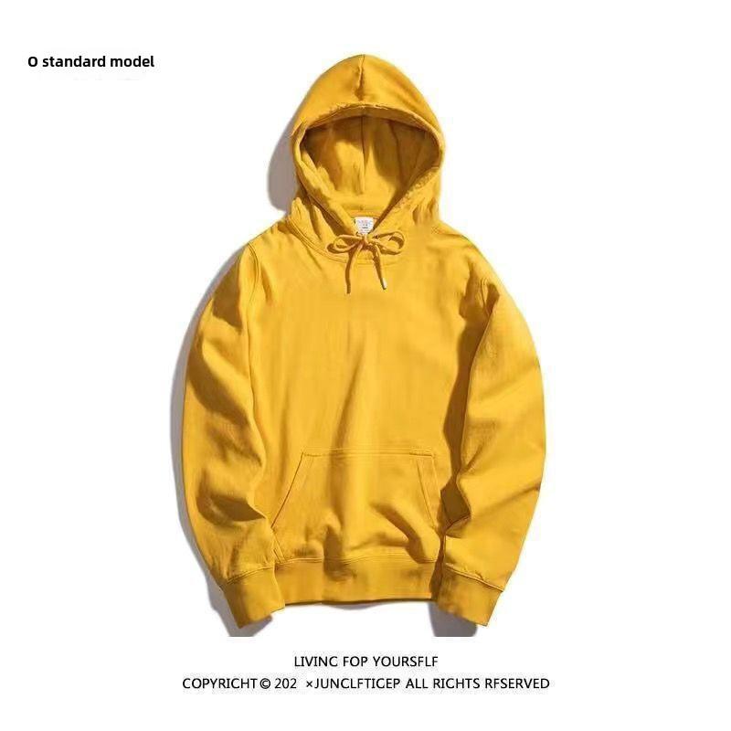Dark Green Heavy High-Gloss Oversized Velvet Hooded Sweater for Men and Women