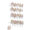 Hand-woven Armor Spring and Summer New Spring Flower Language Flower Petal Ice-Transparent French Cat Eye Nail Art Sticker