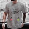 Fishing The Carp Are Calling and I Must Go Funny Vintage Men's T-Shirt New Fashion Summer Casual Harajuku Tshirt Printed Men Top