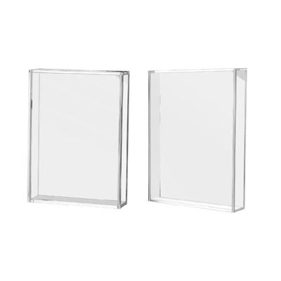 Shadows Box Frame Clear Photo Frame Pet Memorial Shadows Box DIY Tabletop Display Case Room/Birthday/Weddings/Party