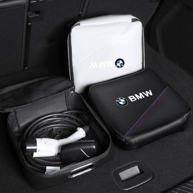 Organizér do kufru auta Nabíjecí pistole Kožená taška Úložný prostor Pro BMW X1 X2 X3 X5 X4 X6 X7 G30 G20 G32 G11 G12 F40 F30 F20 F10 F34 F07