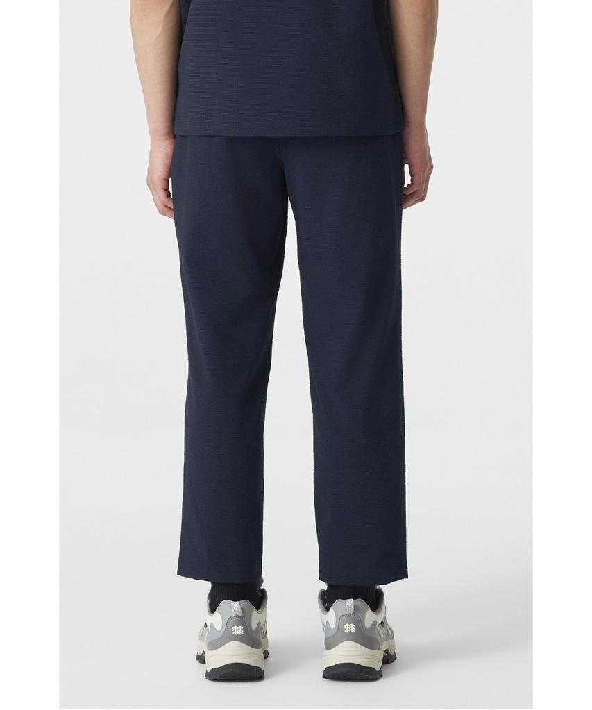 Koolongseupocheu Men'S Seersucker Tapered Fit Pants (Set-Up) Tlpnm26581Nay