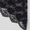 Vintage French Lace Flower Head Wrap Thin Bandana Neck Scarf for Female Various Outfits and Occasion Holiday Headwear