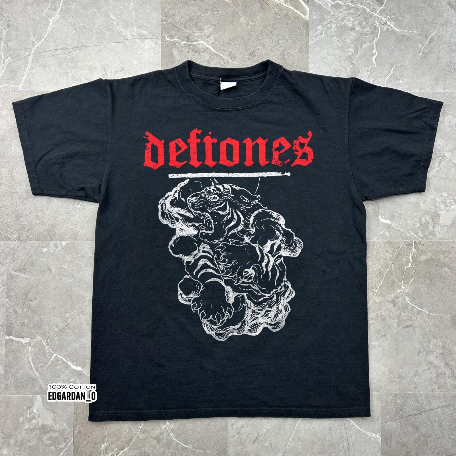 Deftones Tiger Sacramento 2000s Black Unisex T-shirt Size S-5XL XXXL