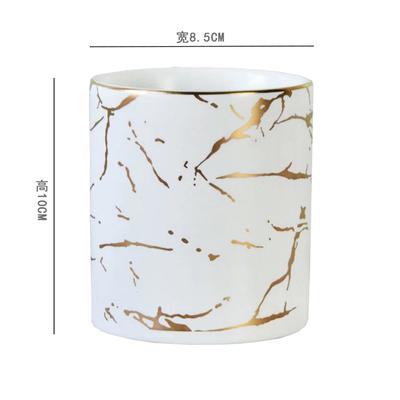Cosmetic Brush Storage Box Noble Relief Portrait Tube Makeup Beauty Storage Bucket Makeup Tube Desktop Storage Box Pen Holder