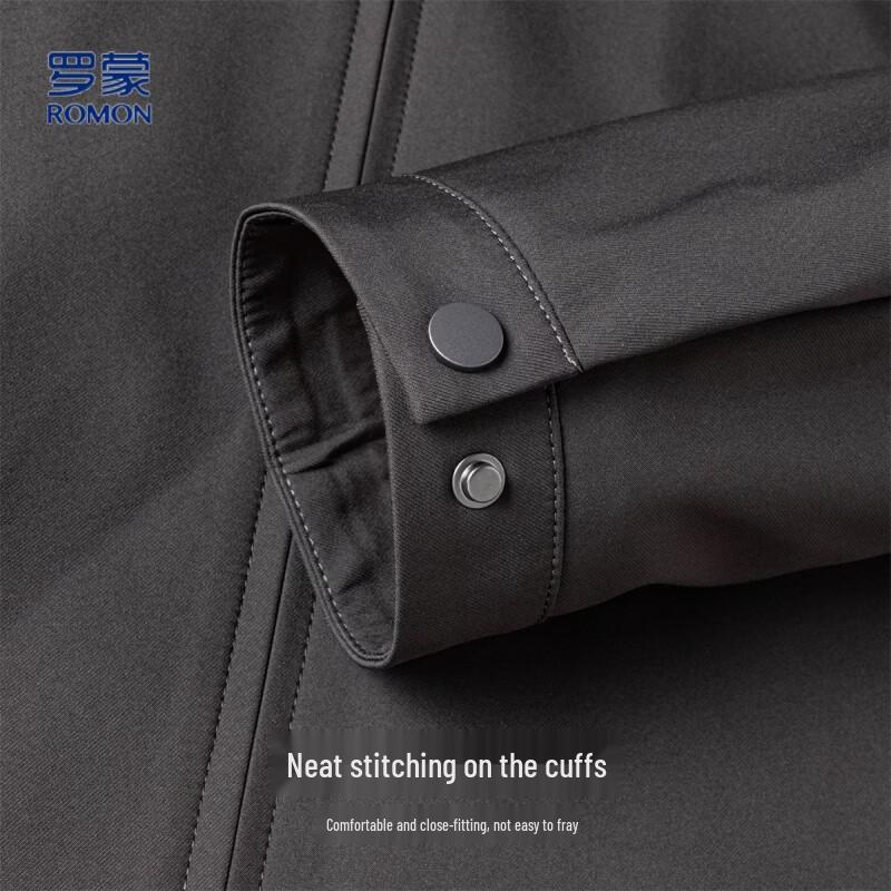 Romone Men's Business Casual Lapel Jacket
