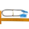 Stainless Steel 61" Pipe Brushes Blue Hose Cleaner Brush Metal Pipe Cleaner Brush  Fish Tank