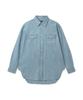 POLO RALPH LAUREN W Embroidery Button Front Shirt - Chambray
