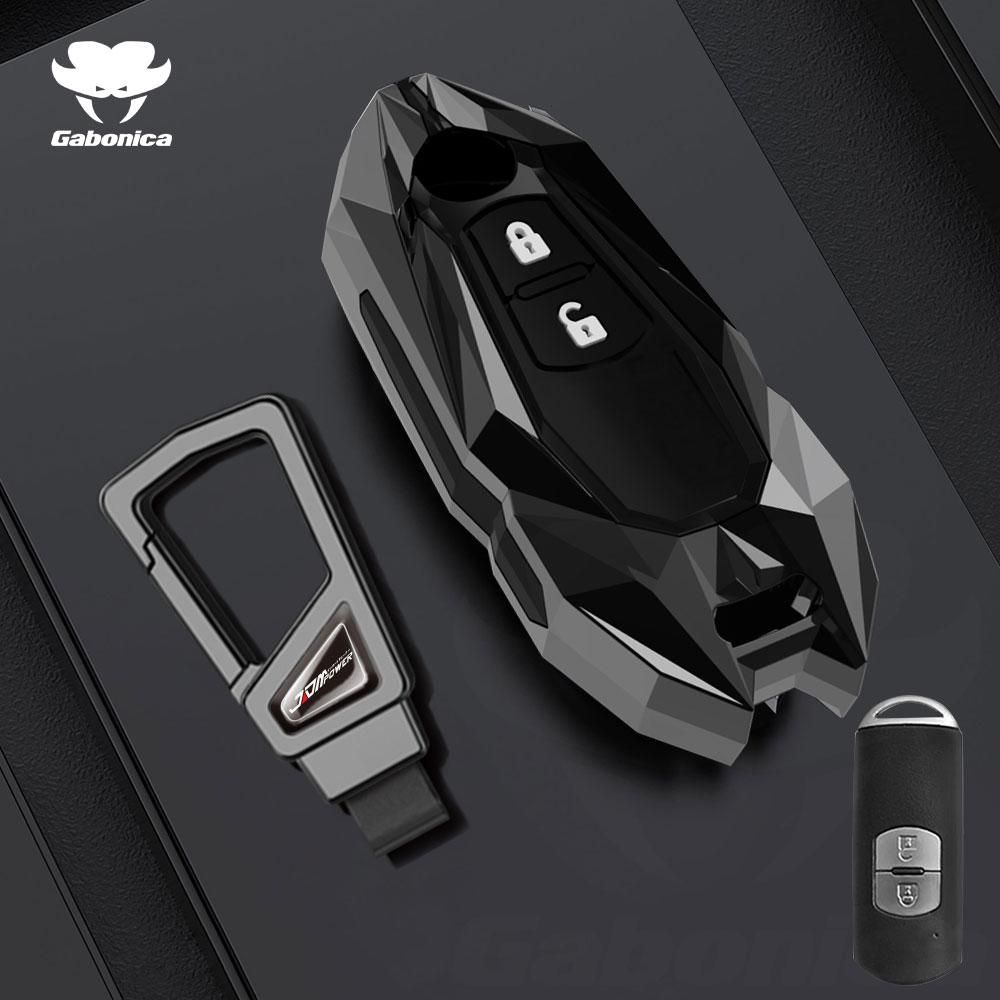 New 2 3 Buttons Zinc Alloy Car Key Fob Case Cover For Mazda 2 3 6 Atenza Axela Demio Cx30 Cx-4 Cx-5 Cx5 Cx-3 Cx7 Cx8 Cx-8 Cx-9