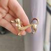 Kreativer und niedlicher Dackel-Tier-Anstecker mit tropfendem Öl, einfache Herren- und Damen- gleiche Brosche mit Accessoires