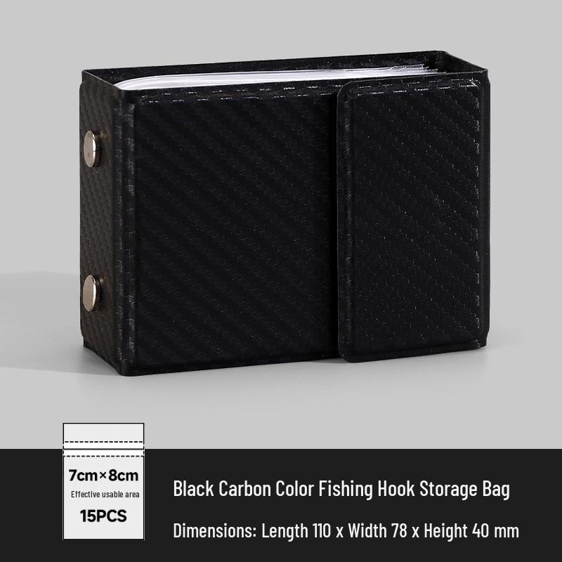 10-teilige US NAKO Wasserdichte EVA Rostfreie Köderfischerei Haken Aufbewahrungstasche