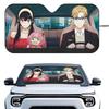 S-Spy X Family Anime Car SunShade Windshield Foldable Three-layer Insulation Sunshade By Suction Cup Blocks UV Rays Sun