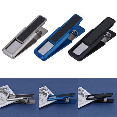 Metal Money Clip Small Money Clip Multi-Function Front Pocket Wallet Clip Credit Card Holder Clips for Fathers Boyfriends