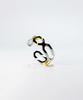 Kudos Interlocking Triple Octagon Ring (Thin Ver.)