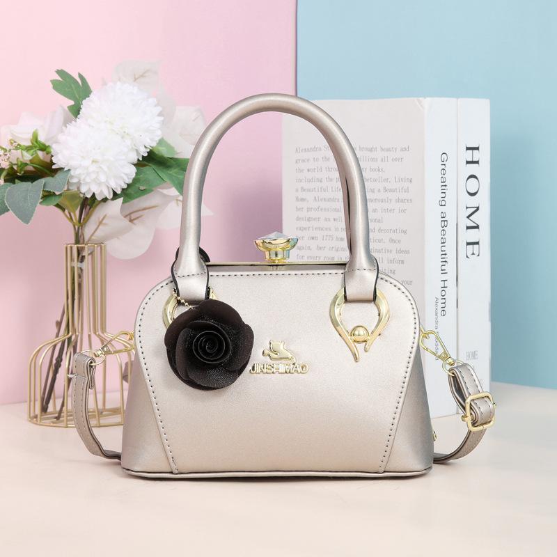 Taizhou women's bag pu plain handbag elegant fashion shoulder bag crossbody bag ladies dinner bag