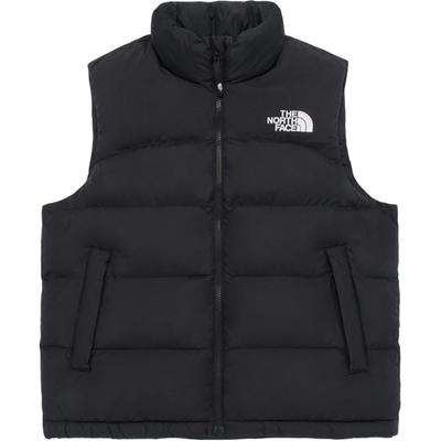 Puffy Ex On Ball Logo Packable Waterproof Stand Collar Vest Men Vests Black NV3NQ54A