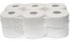 Weißes Jumbo-Toilettenpapier Zellstoff, 100 m, 2-lagig, 12 Stück. W Op.
