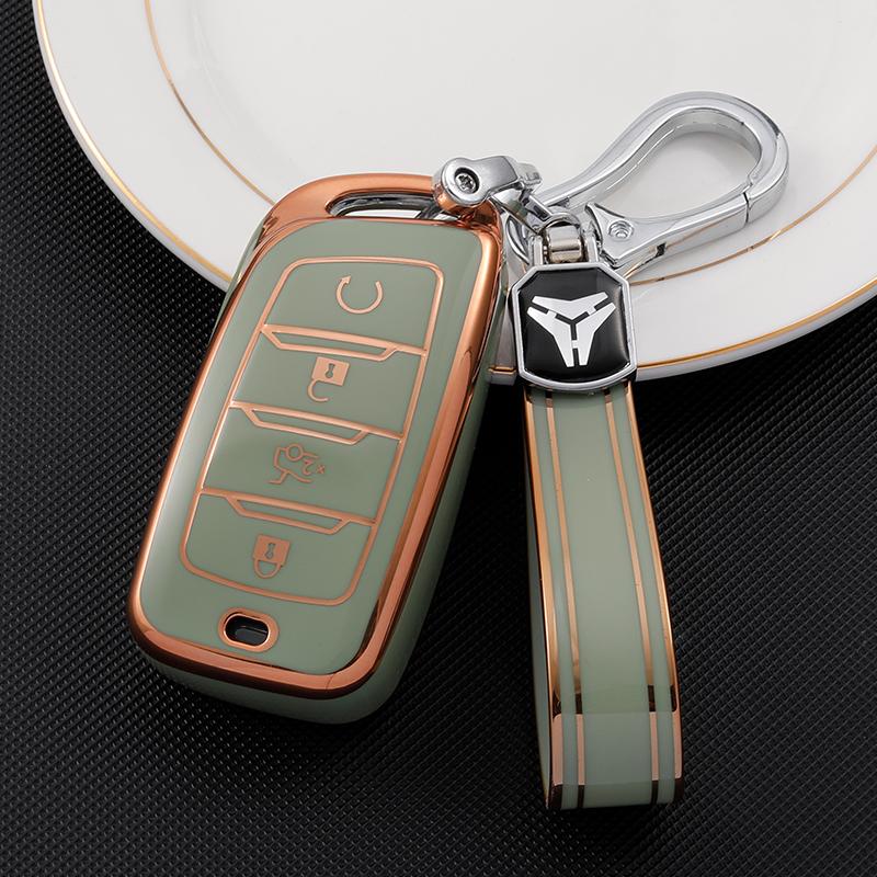 Tpu Car Key Case Key Fob Protecor Holder For Changan Cs85 Cs35 Plus Cs25 Cs95 Cs85 Coupe Shell Keychain Protection Cover