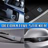 ptwrl4 Car logo Sticker Central control Decals For Volvo T6 S40 S60 S90 XC40 XC60 XC90 V40 V50 V60 V90 T6 AWD C30 C70 S80 V70 XC70