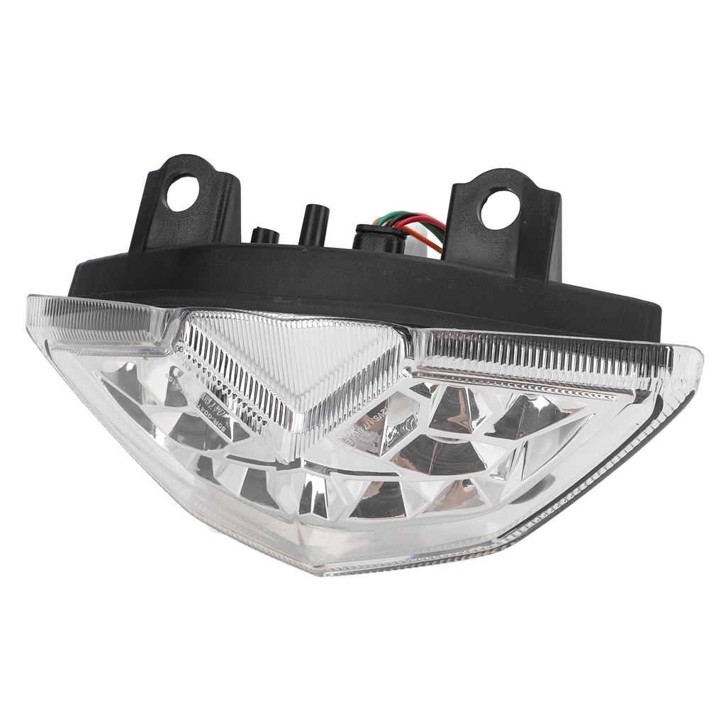 Motorcycle LED Tail Lamp IP67 Waterproof High Brightness Turn Signal Light Replacement for Z1000 2010‑2013Transparent
