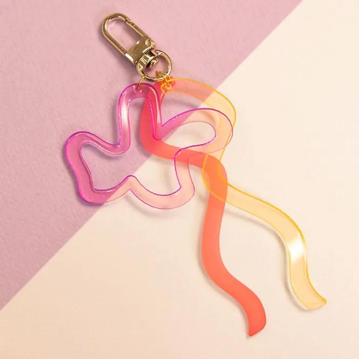 [studio riposo] Acrylic Sun Keyring Flower Tassel