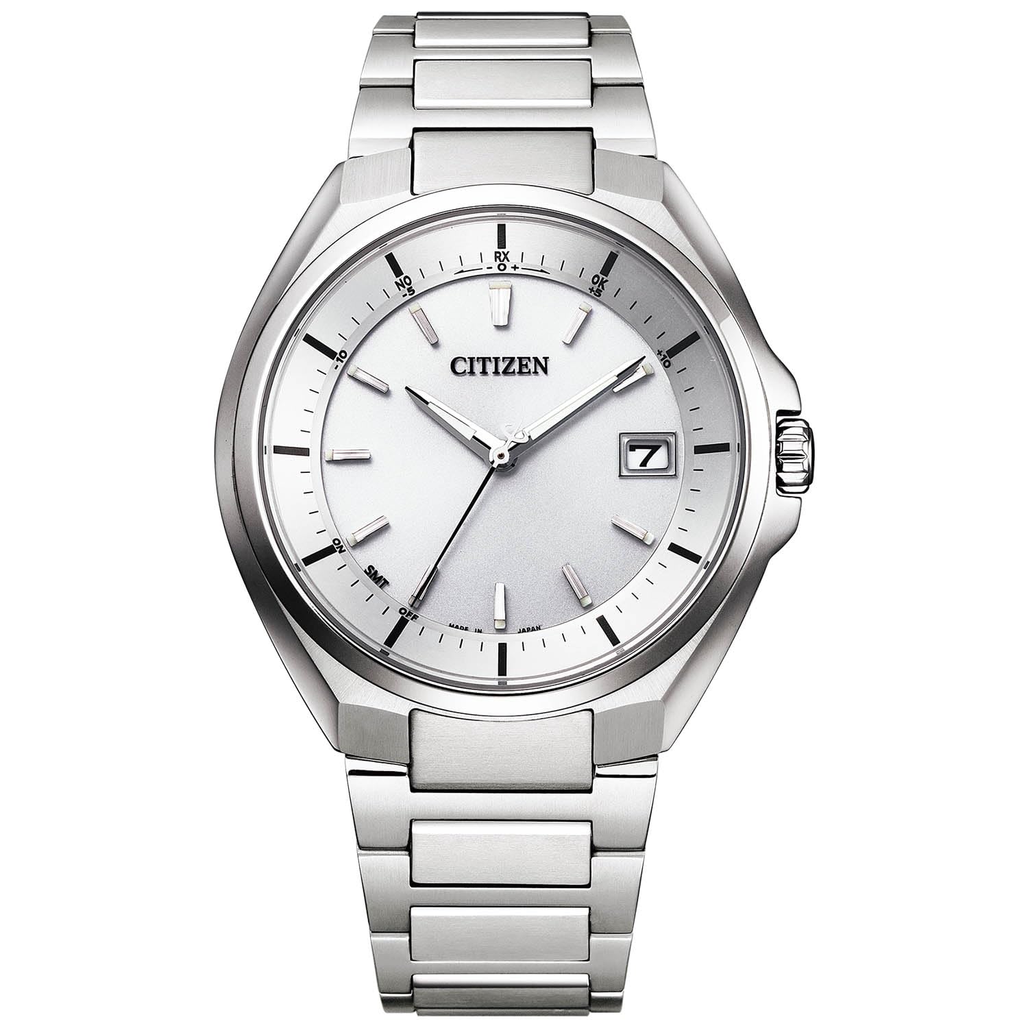 

[CITIZEN] ATTESA Eco-Drive Radio-controlled watch with Japanese, Chinese, American and European radio reception, CB3010-57A, Men s