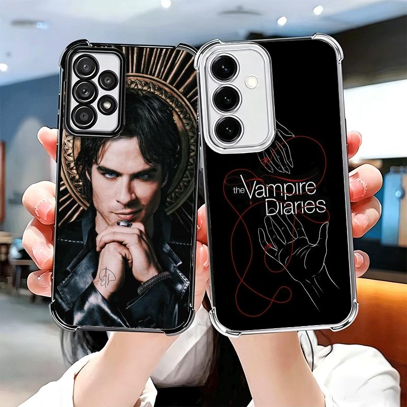 The Vampire Diaries Soft Phone Case For Samsung A17 A27 A07 A37 A57 A16 A56 A15 A55 A14 A54 A13 A53 A26 A36 A25 A35 A24 A34 A23