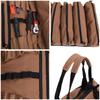 Versatile Tool Storage Bag with Large Capacity &Multiple Compartments Roll UP Tool Bag for Home Maintenance and Repair