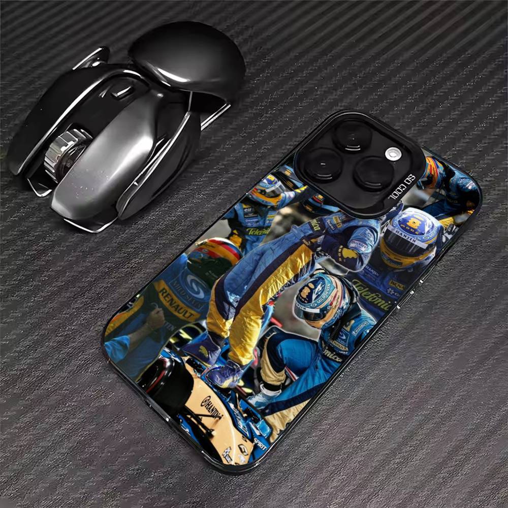Racer Alonso Mobile Cell Phone Case For iPhone 17 16 15 14 13 12 11 Pro Max XS Max 7 8 Plus Shockproof Silicone Matte Cover