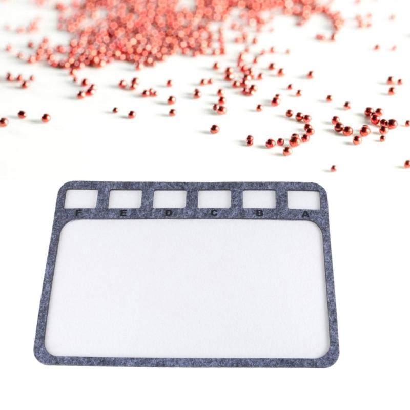 Beading Accessories Soft Flocking Bead Mats Jewelry Making Pad Beaded Jewelry Making Supplies Suitable for Beading