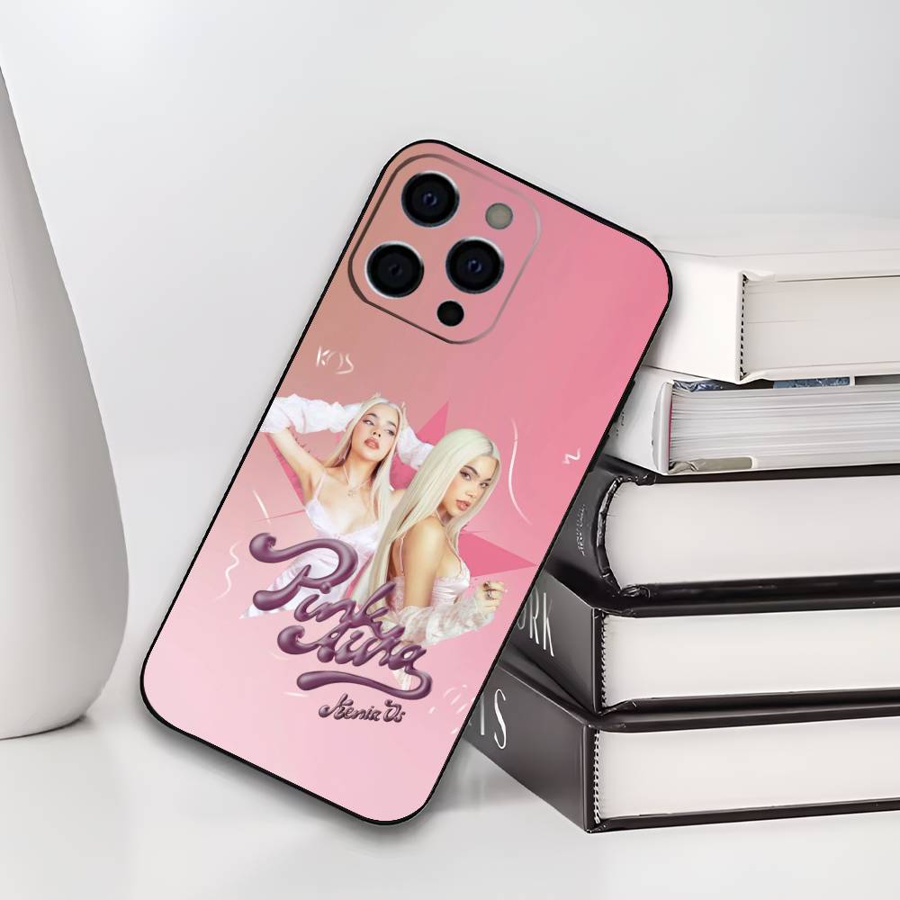 Singer K-Kenia OS Phone Case For iPhone 17,16,15,14,13,12,11 Plus,Pro Max,XS,Soft Silicone Black Cover