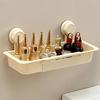 Telescopic No-Drill Wall-Mounted Bathroom Shelf Organizer