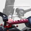 Multi-Purpose Motorcycle Mirror Bracket Extender - Versatile Crossbar for Electric Bike Spotlight & Accessory Mounting