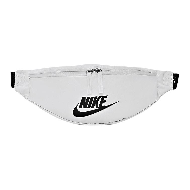 New Nike Heritage Polyester Crossbody Bag Sling Bag Fanny Pack Regular Unisex White BA5750-100