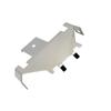 Stainless Steel Metal Bumper Chassis Armor Protection Skid Plate for Wltoys 104006 104010 104020 104026 RC Car Upgrade Parts
