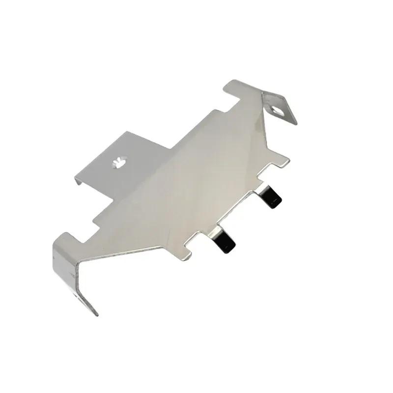Stainless Steel Metal Bumper Chassis Armor Protection Skid Plate for Wltoys 104006 104010 104020 104026 RC Car Upgrade Parts