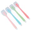 4 Pcs Silicone Spatula Set Baking Cooking Mixing Scraping Stirring Flexible Spatula Set for Kitchen