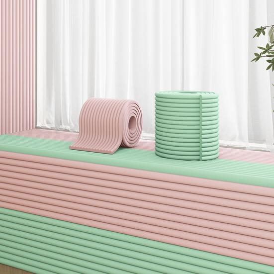 200x30/40CM Selvklebende Kollisjonsstripe Skum Sikkerhetsstøtfangerbeskyttelse 1CM Tykk Barnesikring Møbelhjørne Skrivebord Bordkantbeskytter