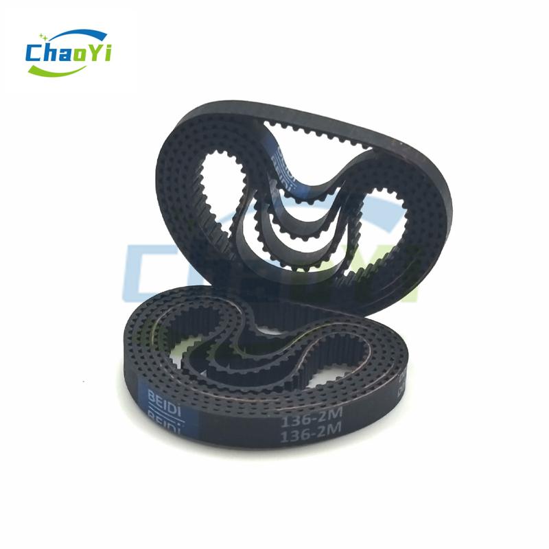 HTD 2M Rubber Timing Belt Width 4/5/6/10mm Length 118mm-250mm Vacuum cleaner Drive Belt 2M 120 126 128 130 142 150 162mm 2M-142