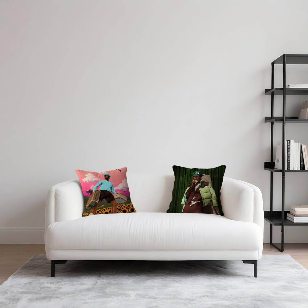 T-TylerS The CreatorS Pillow Case Removable Washable Cushion Cover – All-Season Soft Linen