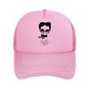 Silhouette Portrait of Grandpa Marv Mesh Baseball Cap