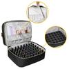 60 Bottles Nail Polish Storage Bag Essential Oil Bag Portable Cosmetic Make Up Nail Art Care Kit Nail Care Tool Storage Box ins