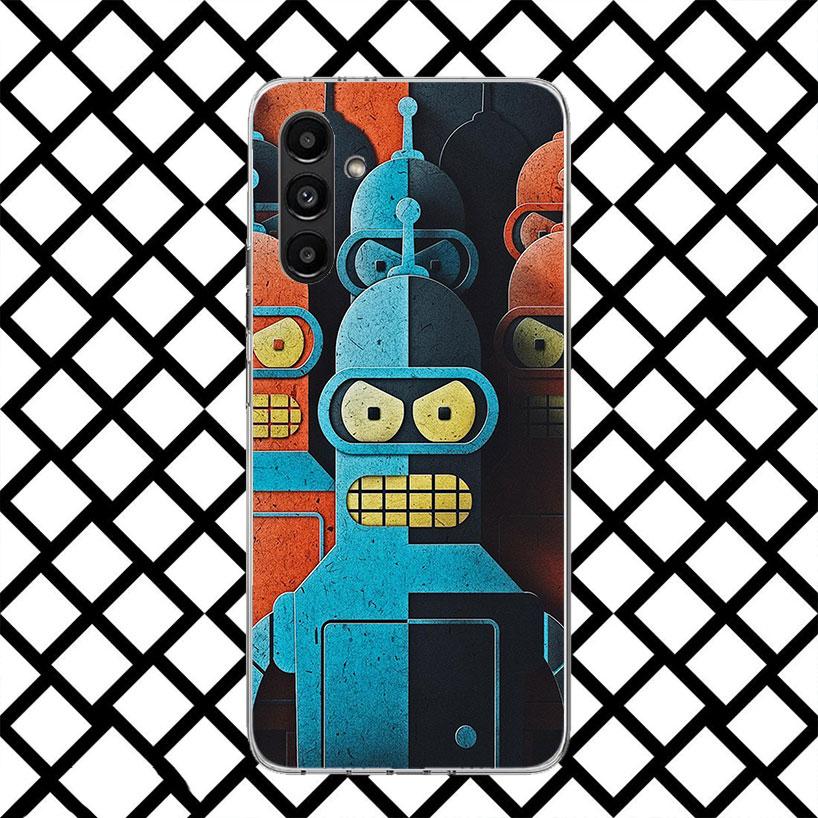 Cartoon F-Futuramas Phone Case for Samsung Galaxy A17 A16 A26 A36 A56 A15 A25 A35 A55 A14 A24 A34 A54 A13 A23 A33 A53 A05S A04S